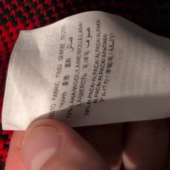 Authentic Gucci Red And Black Bat Cardigan Button Up Size M 🦇 - Picture 8 of 11